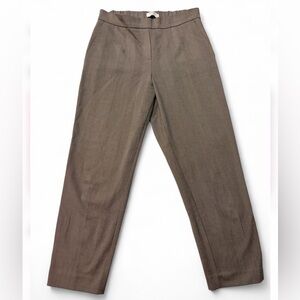 🤎 Babaton Aritzia Conan Cropped Pant Size 4  Tailored Taupe Trouser Workwear
